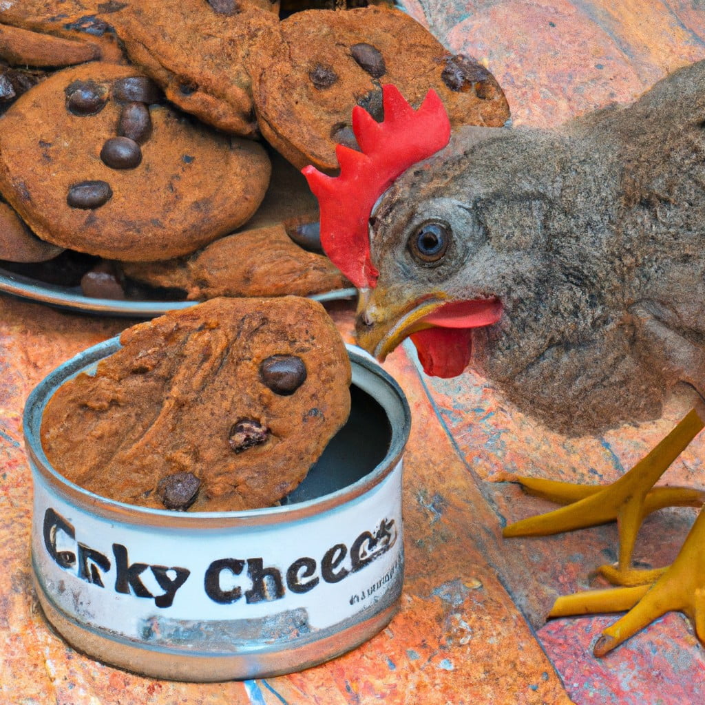 can chickens eat chocolate chip cookies