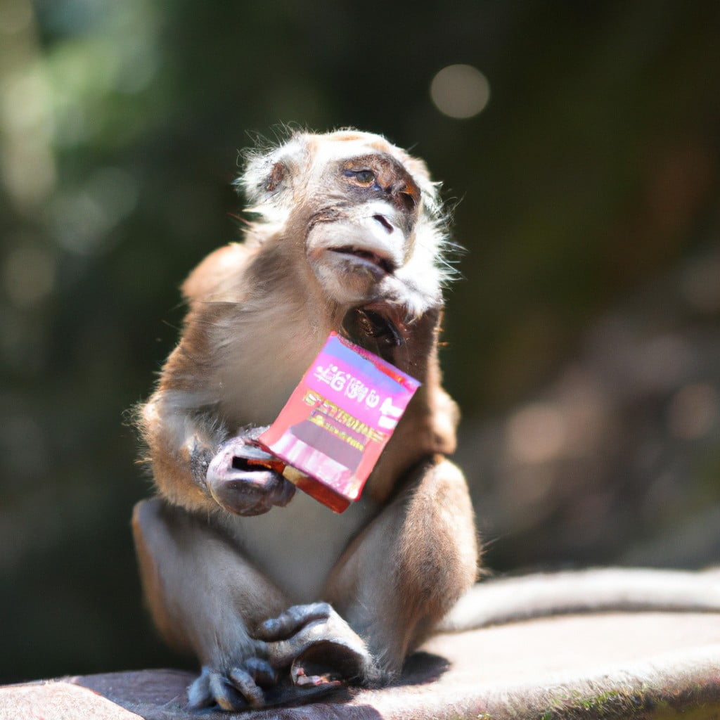 can monkeys eat chocolate