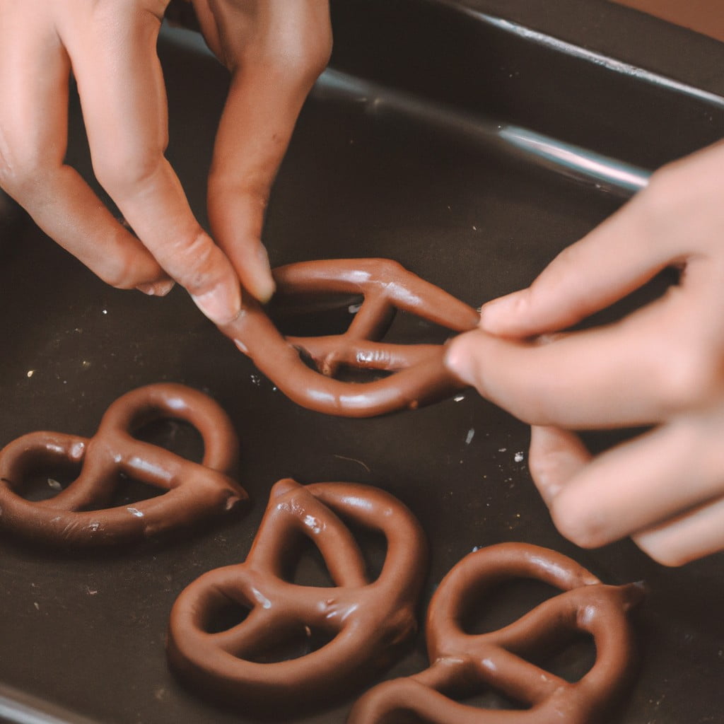 how to make chocolate covered pretzels