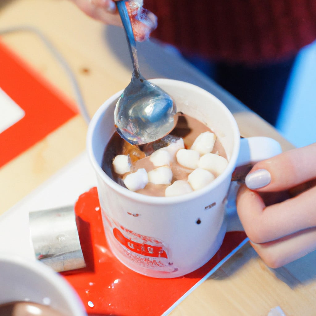 how to set up a hot chocolate stand