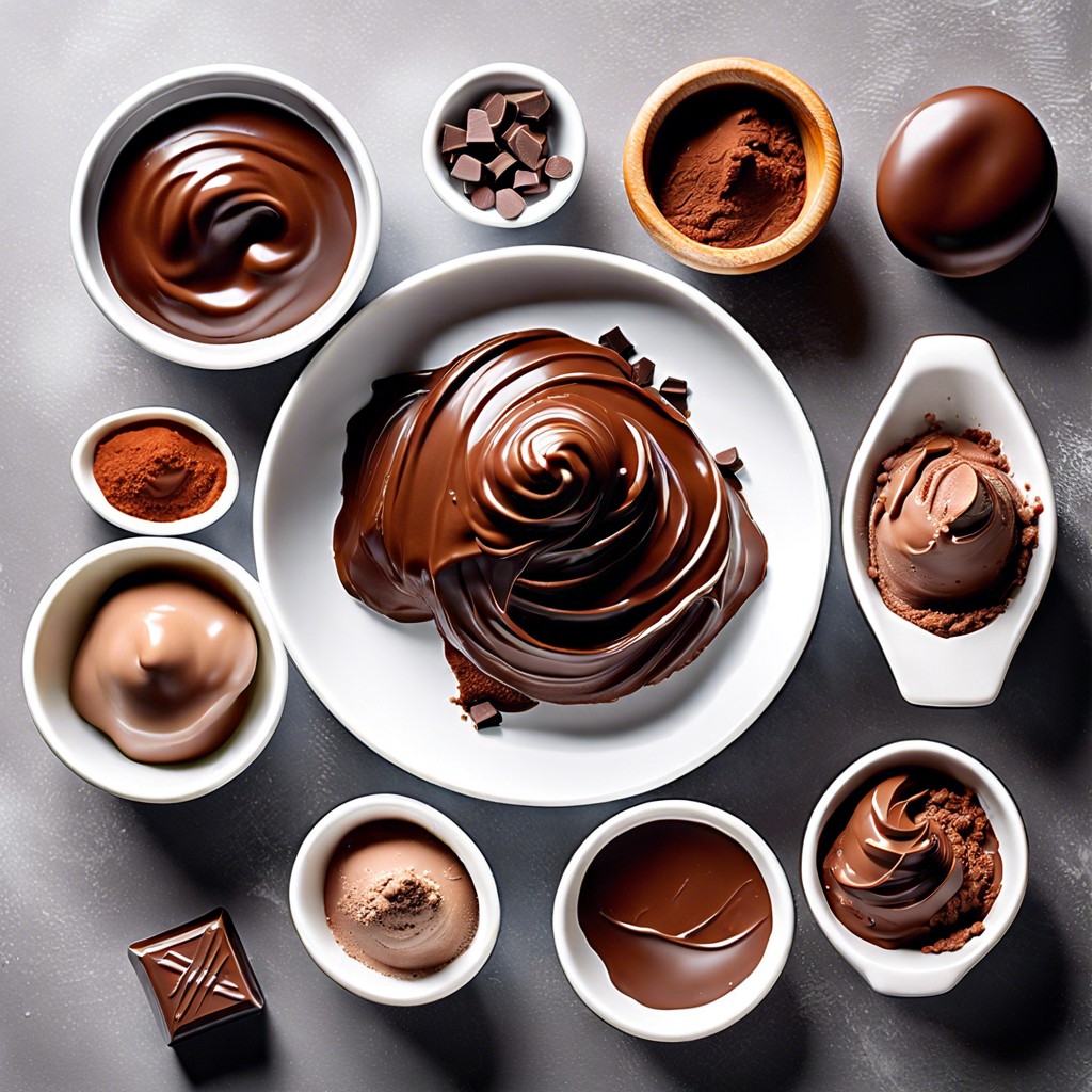 basic ingredients needed for homemade chocolate frosting