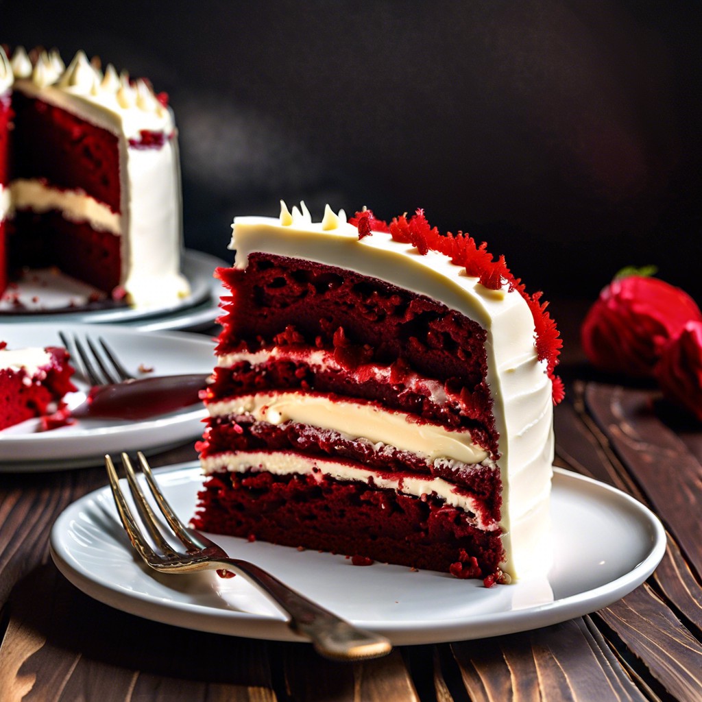 definition of red velvet cake
