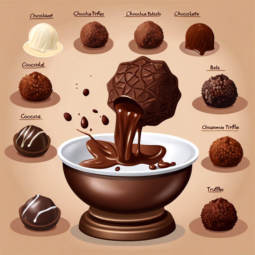 how to make chocolate truffles in 5 steps