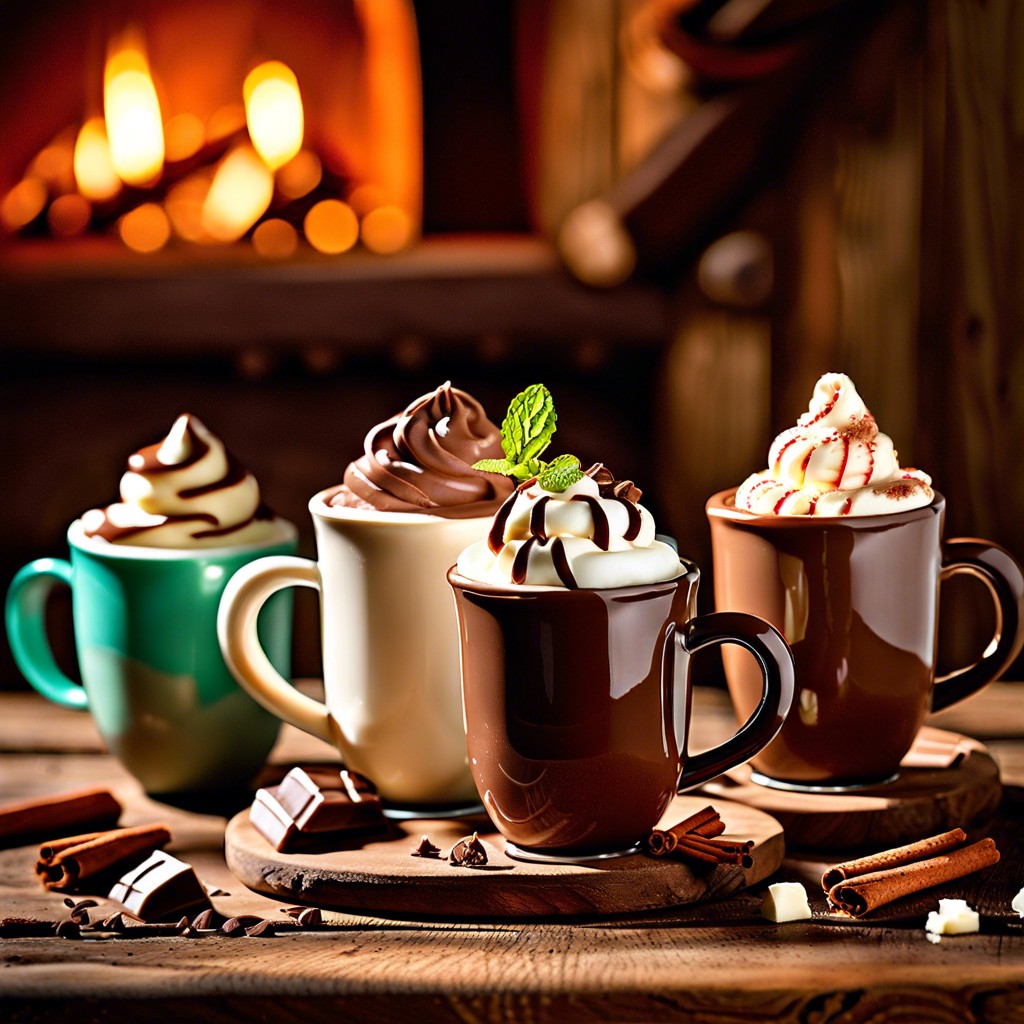 popular types of hot chocolate