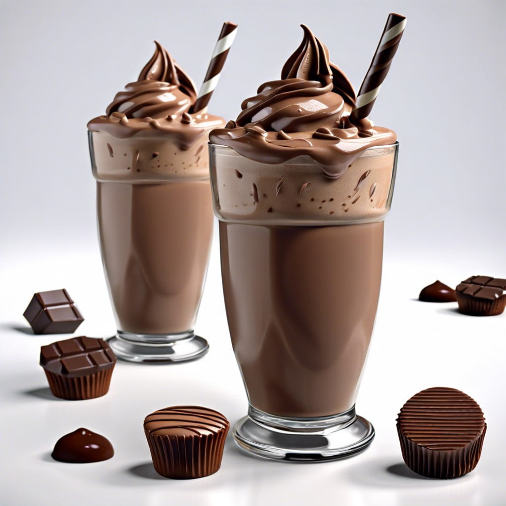 chocolaty bliss milkshake
