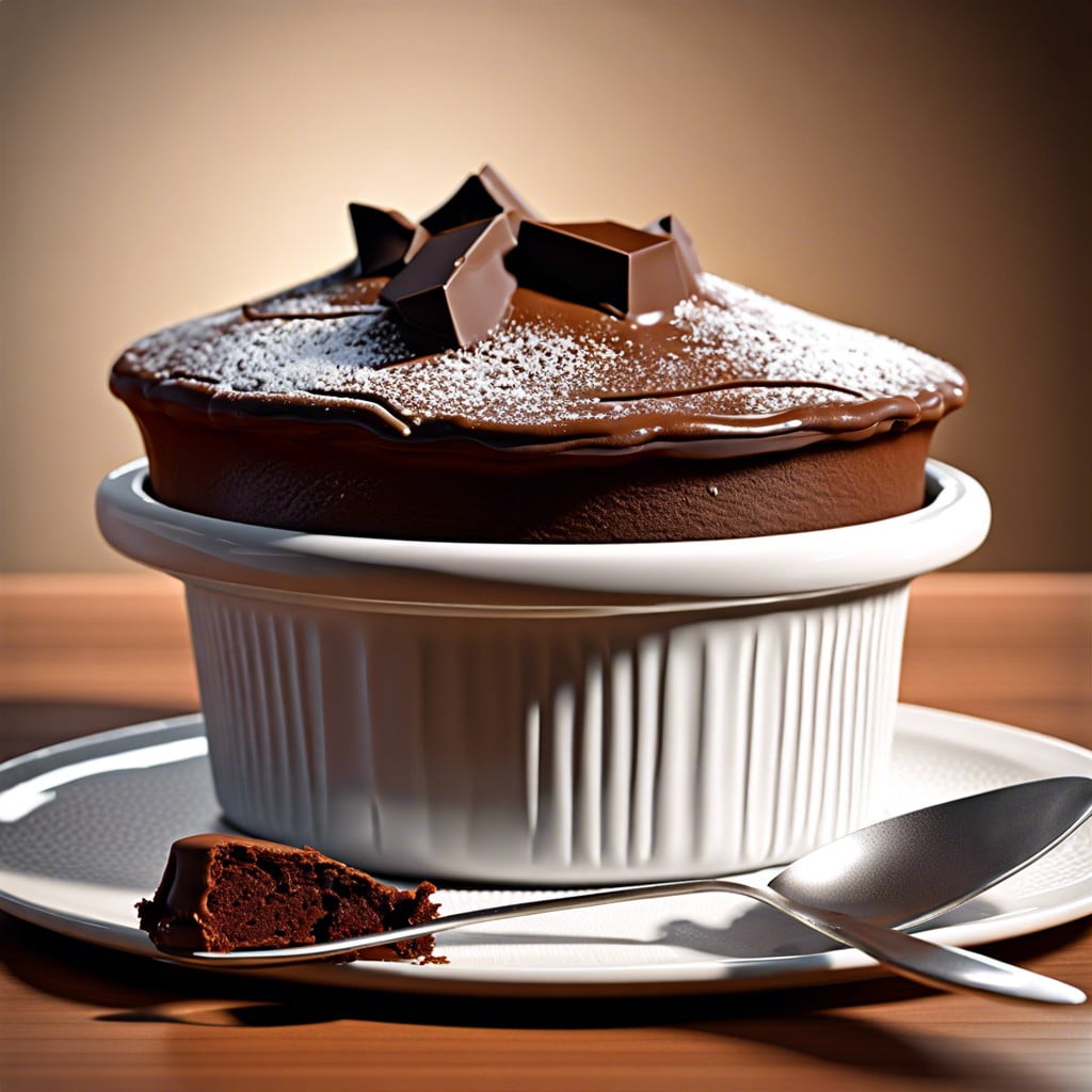 the magic of chocolate souffle